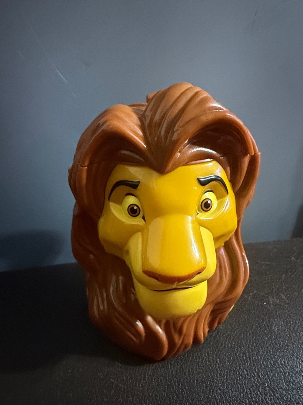 Disney Yellow & Brown Simba Lion Head Decorative Accent